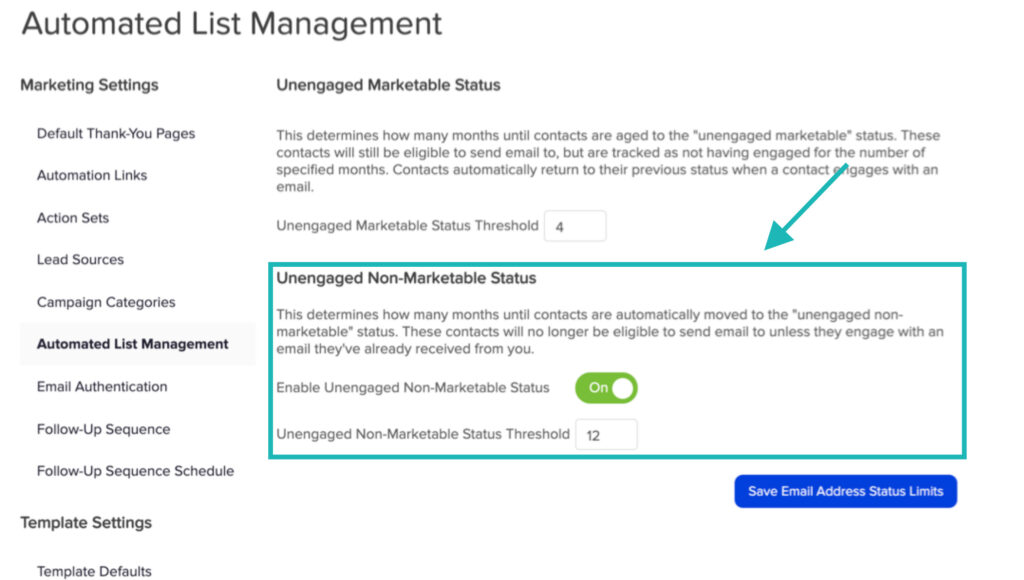 Infusionsoft Automated List Management